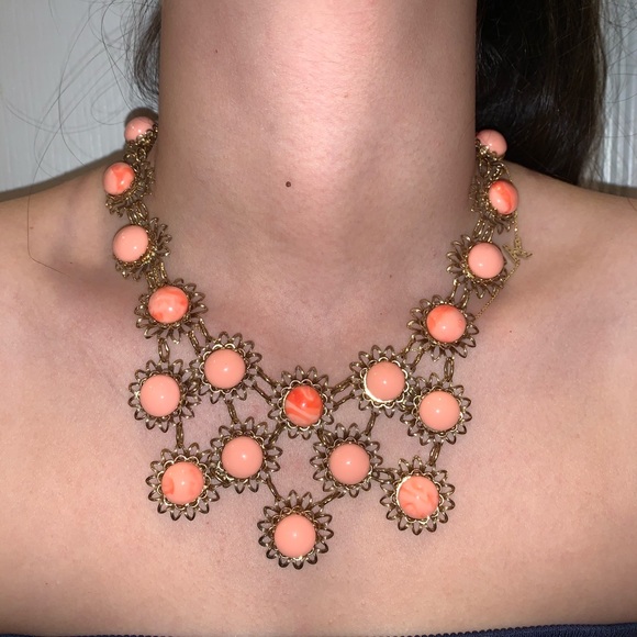 Coral Stone Necklace - Picture 1 of 5